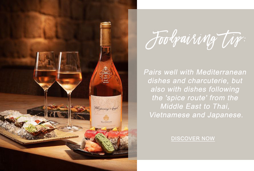 Foodpairing_Tips_Whispering_Angel_Rose