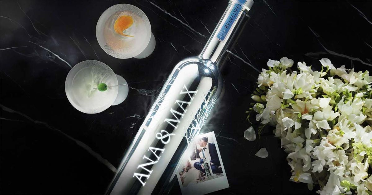 Exclusive And Limited Availability: Personalise A Magnum Bottle Belvedere Vodka