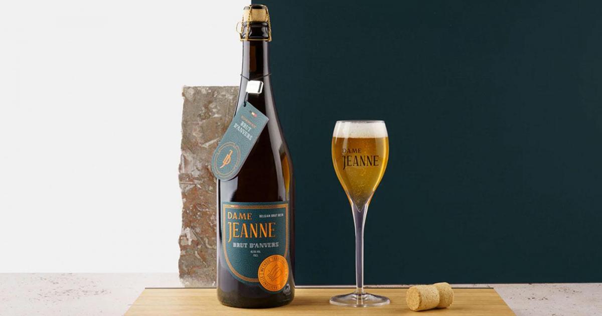 Dame Jeanne, 100% Natural and Pure Belgian Champagne Beer