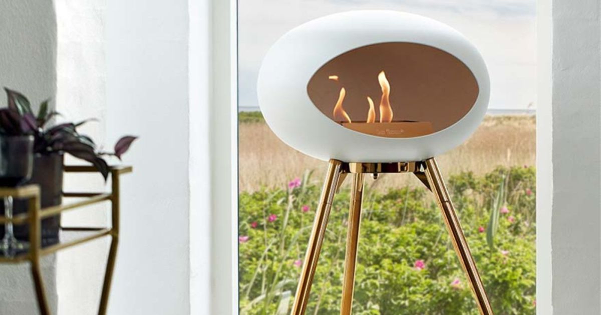 Warm Luxury With Le Feu Bio Fireplaces! Now Also In A Stylish White Design