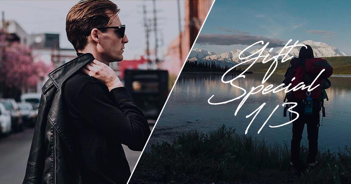 Gift Special 1/3: Your Gift For The Outdoor Lover & The Fashion-conscious Man!