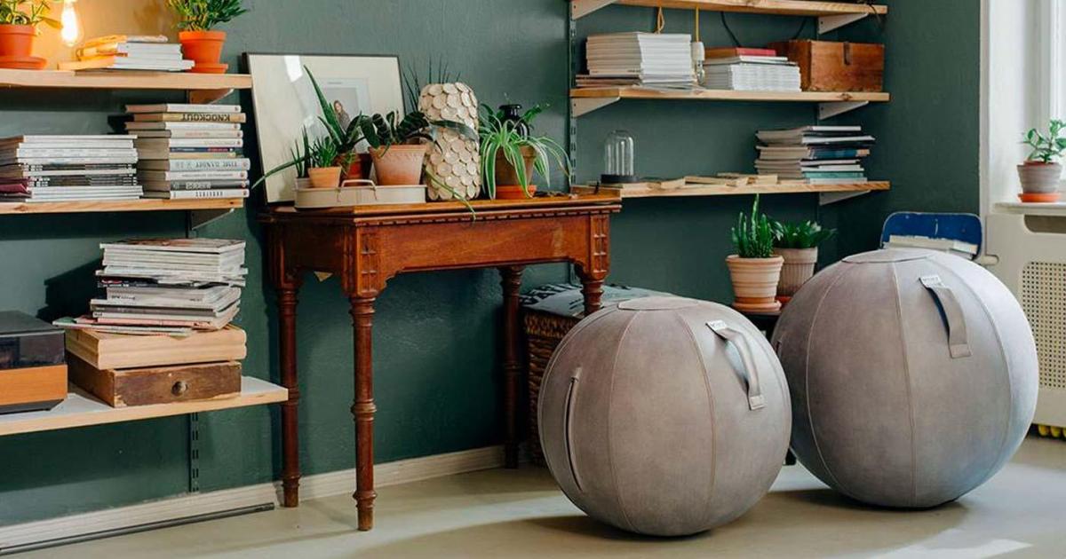 VLUV, La Boule D'Assise Ergonomique Et Confortable Pour Une Position Assise Parfaite.