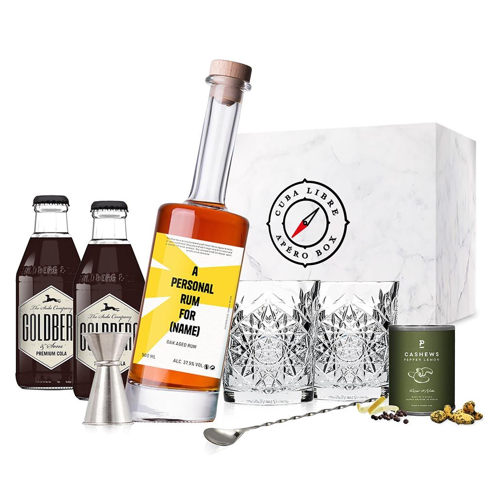 Personalised Cuba Libre Apéro Box