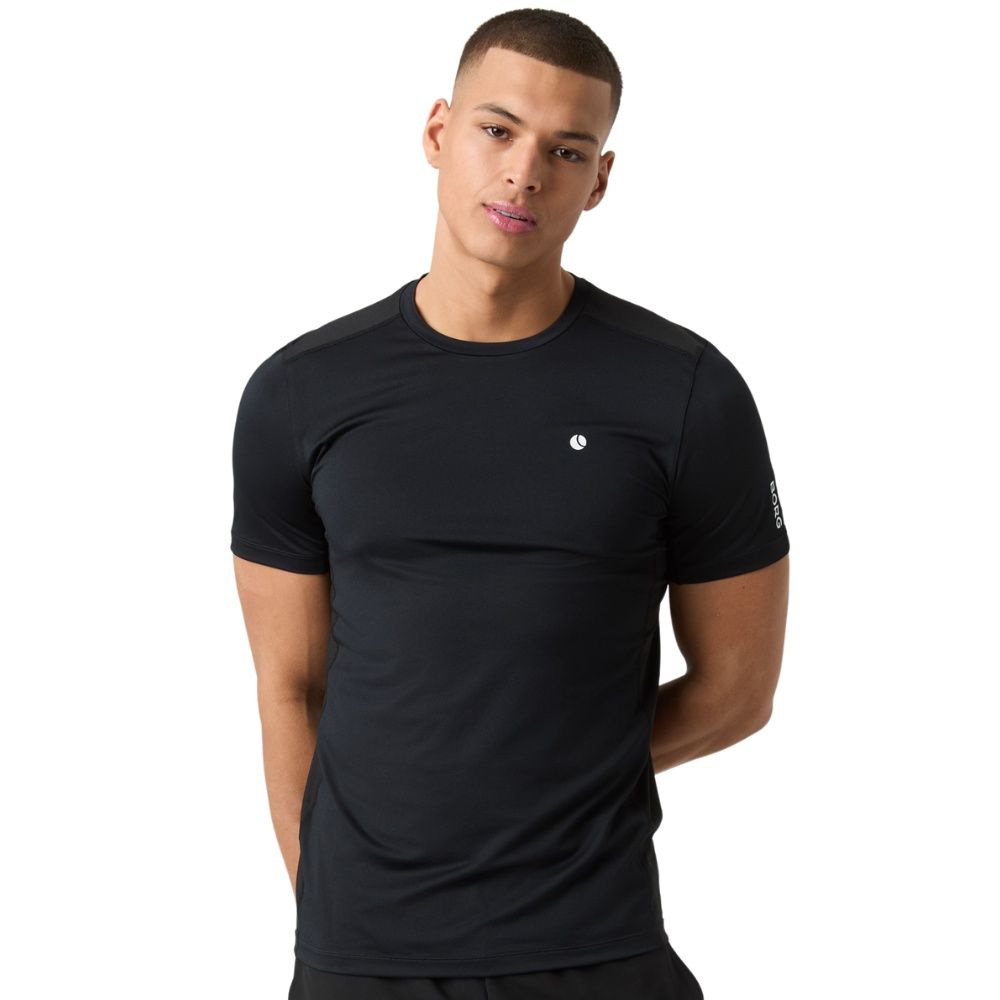 Björn Borg Ace Mesh Panel T-Shirt - Black