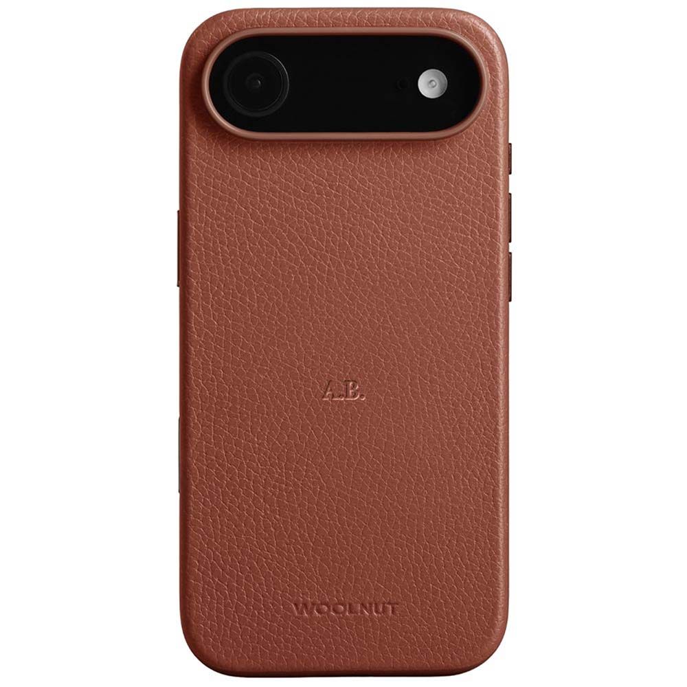 Woolnut Leather Case for iPhone Air - Cognac