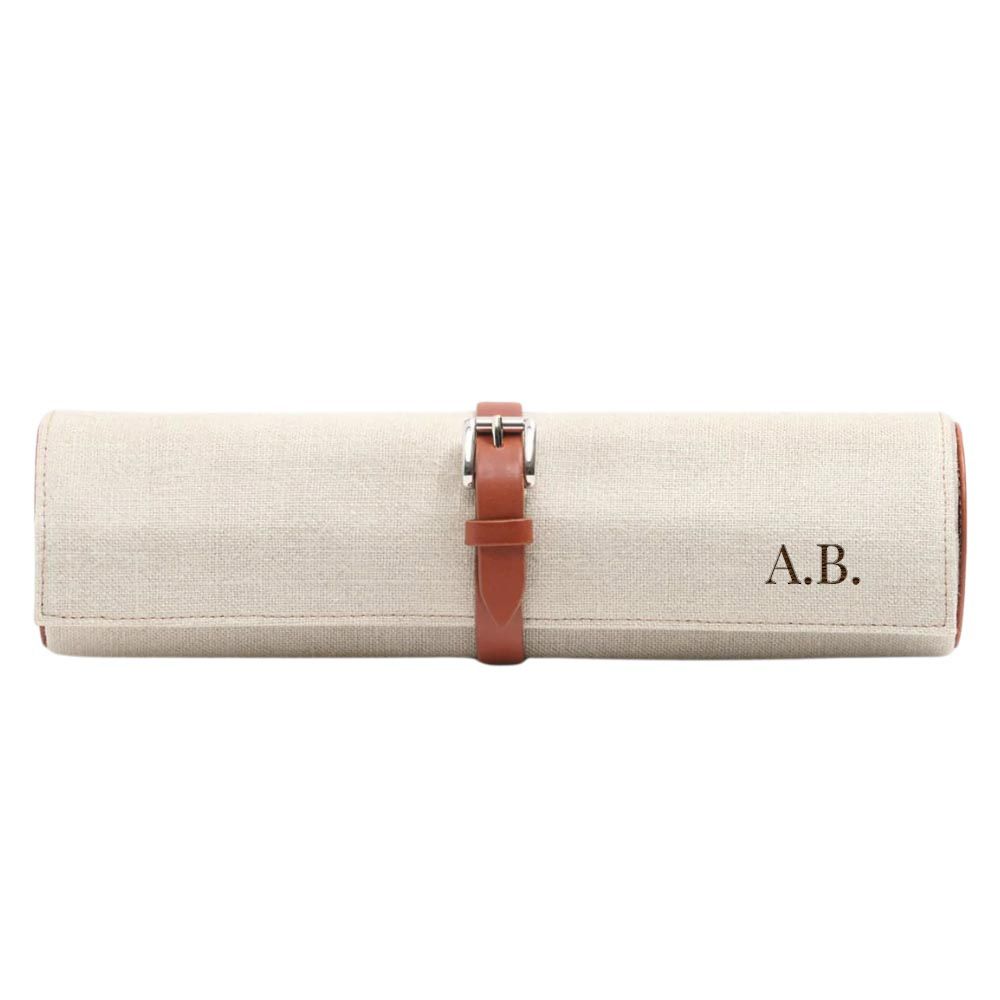 Personalised Five Places Watchcase - Natural