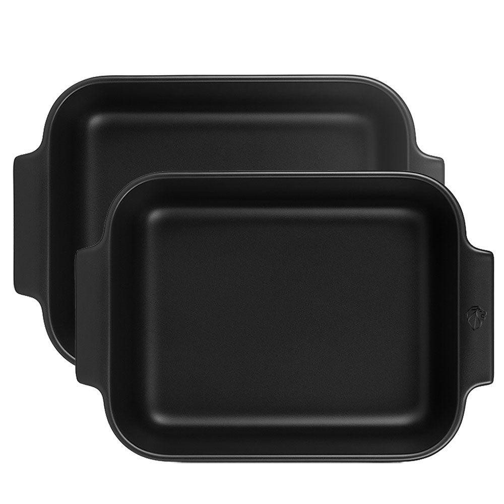 Peugeot Appolia Ceramic Oven Dish Set - Satin Black