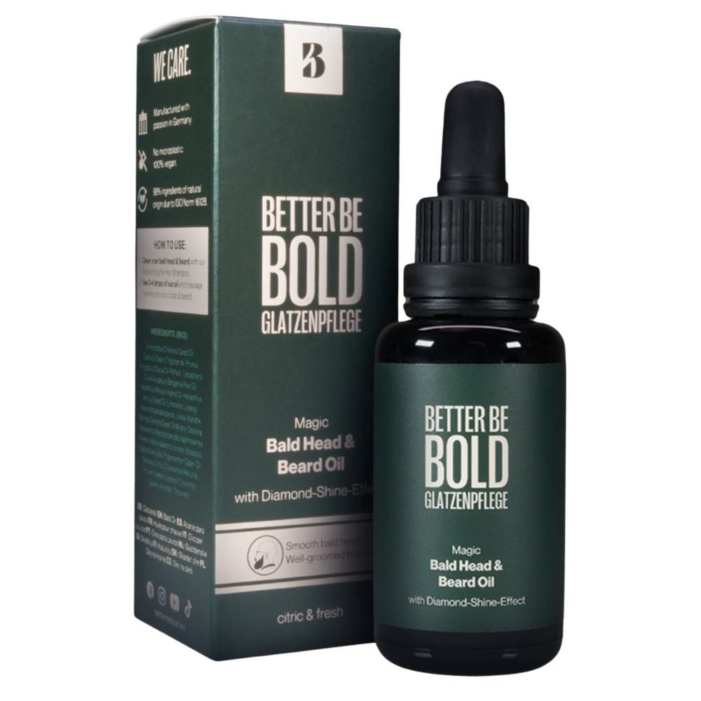 Better Be Bold Magic Bald Head & Beard Oil