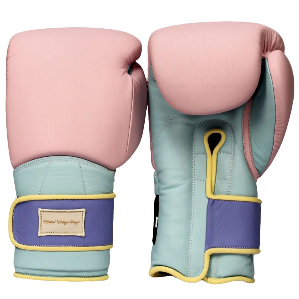 Modest Vintage Player Elite Leather Boxing Glove Pastel Pink