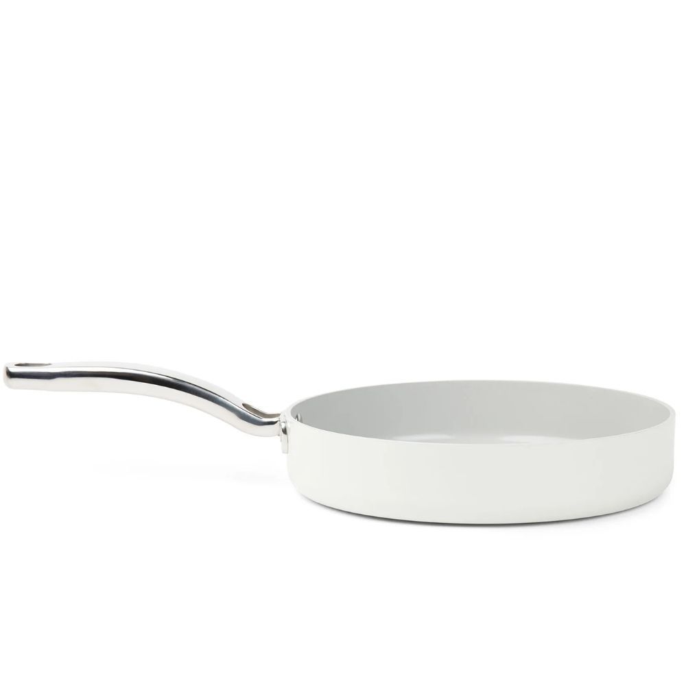 Alte Poêle À Frire En Aluminium Recyclé - Beige