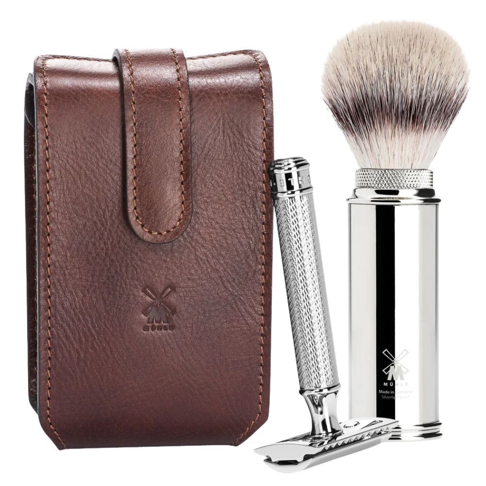 Mühle Shaving Set Safety Razor - Brown