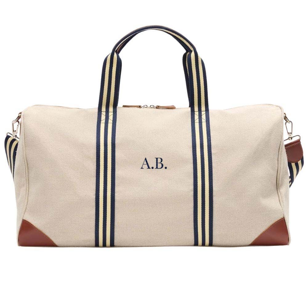 Boston Duffel Bag - Large - Natural