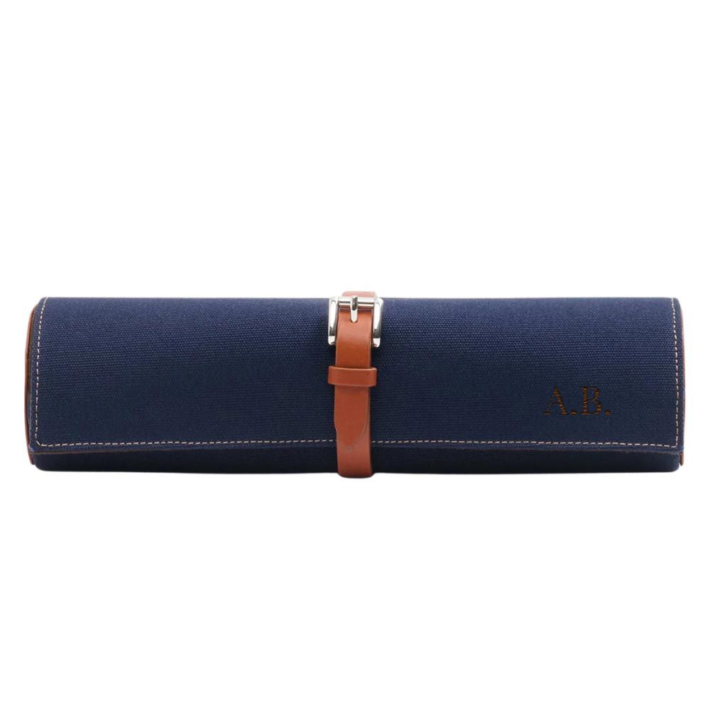 Personalised Five Places Watchcase - Blue