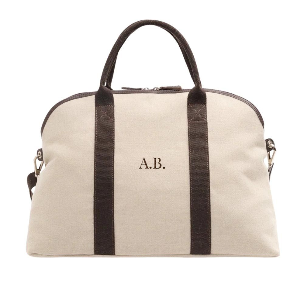 London Smart Duffel Bag - Natural