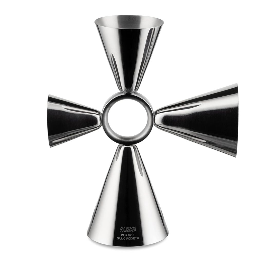 Alessi The Tending Box Quadri Combo Jigger
