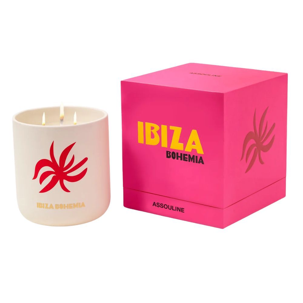 Assouline Ibiza Bohemia: Travel From Home Scented Candle - XL