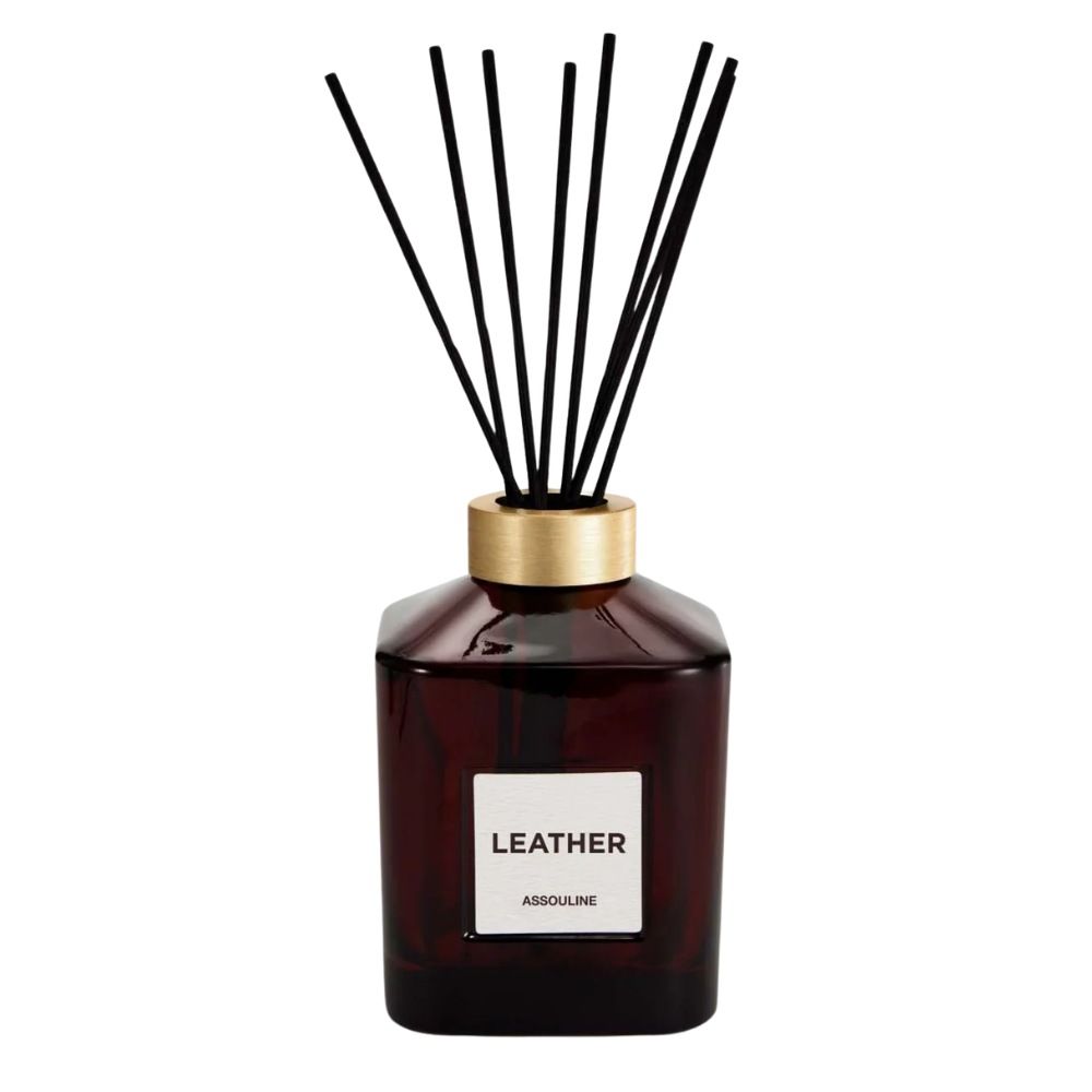 Assouline Library Home Diffuser - Leather