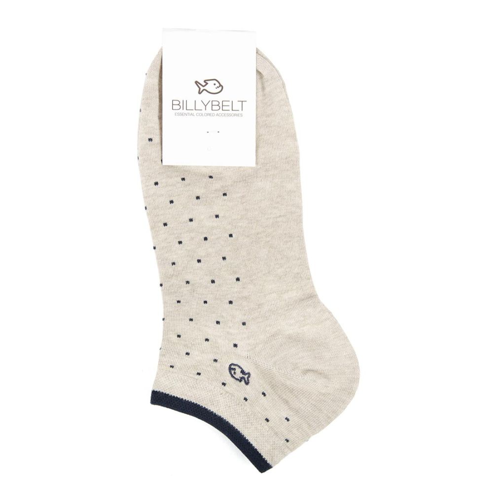Billybelt cotton ankle socks mottled square