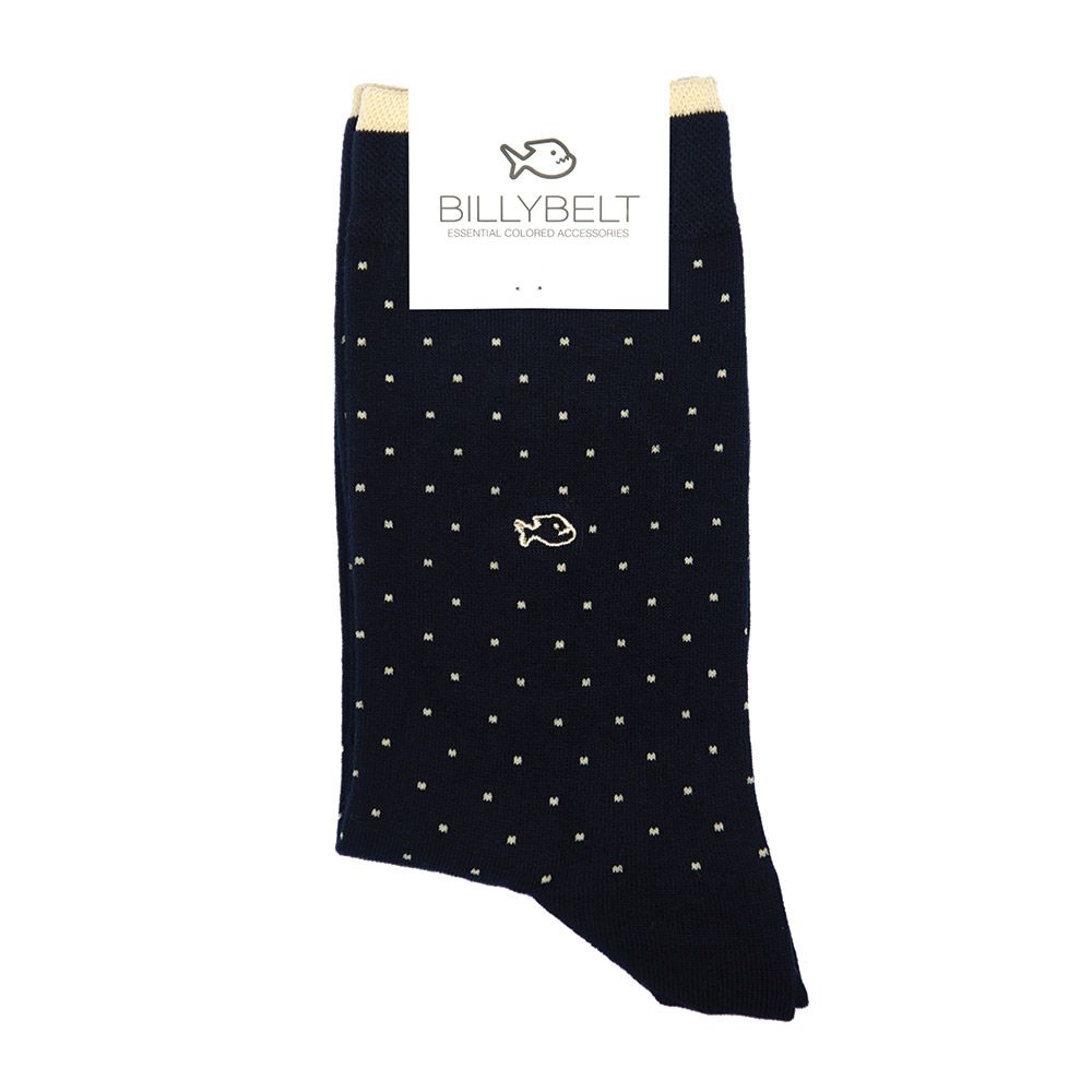 Billybelt Cotton Socks Beige Square
