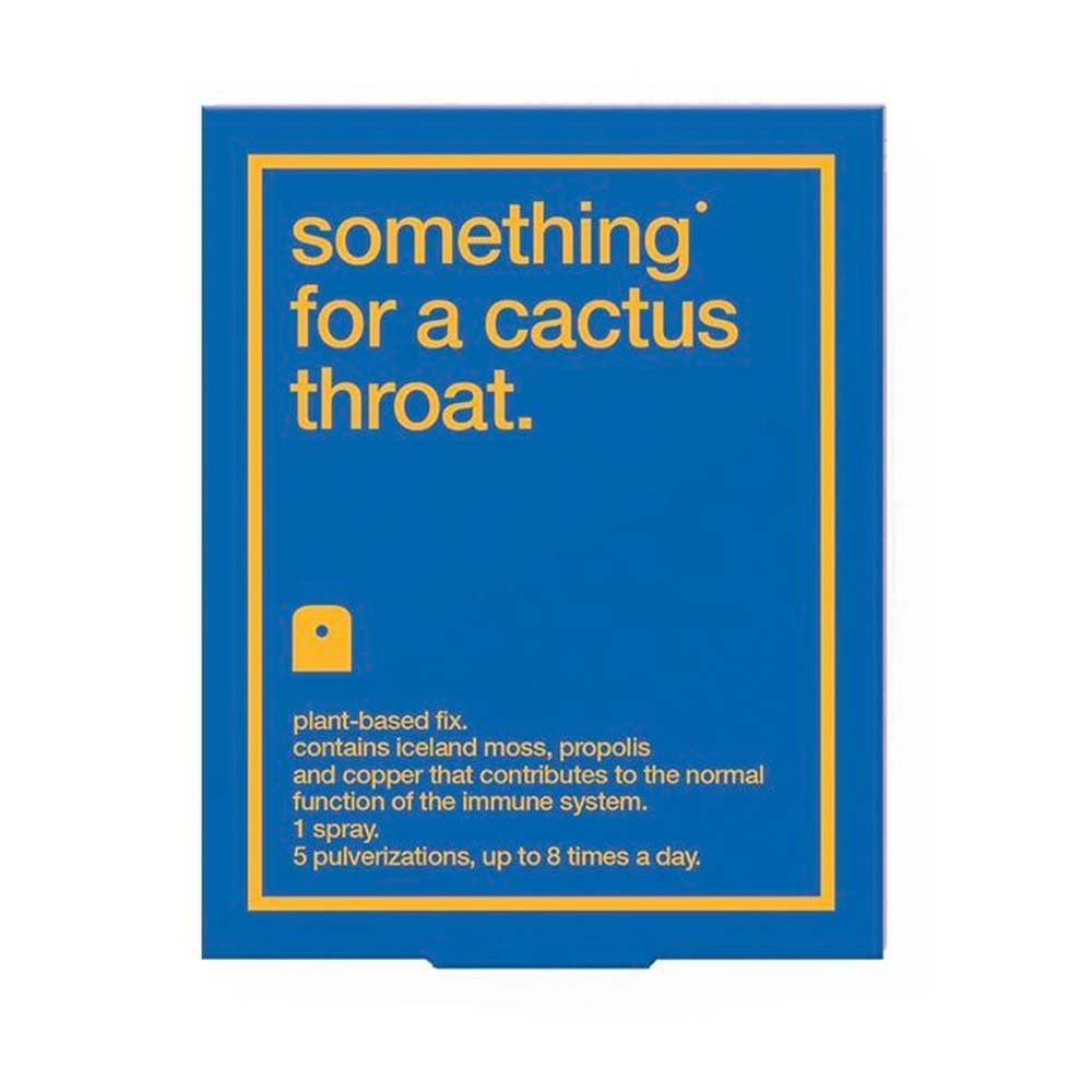 Something® for a cactus throat