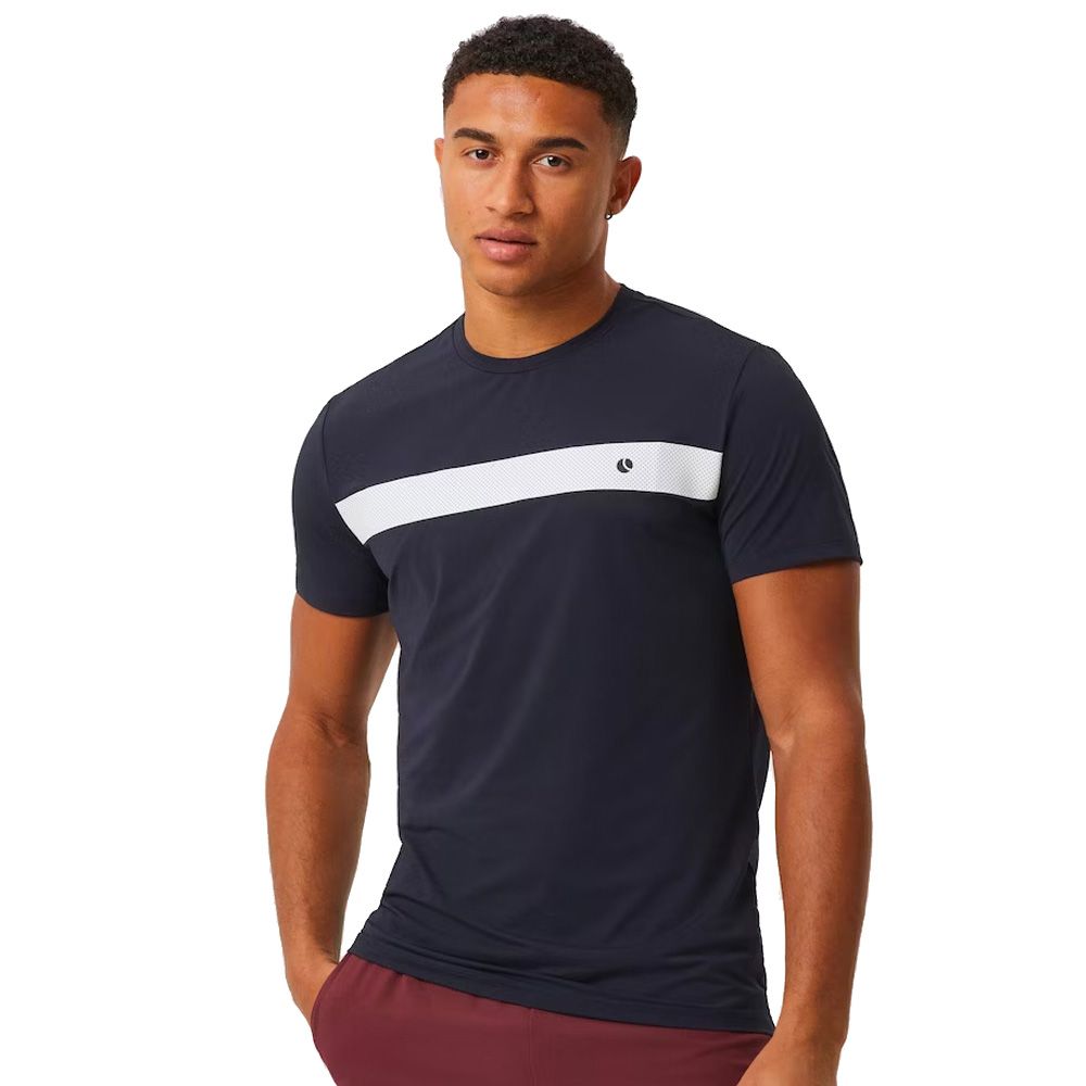 Björn Borg ACE LIGHT - T-shirt imprimé - night sky/bleu marine