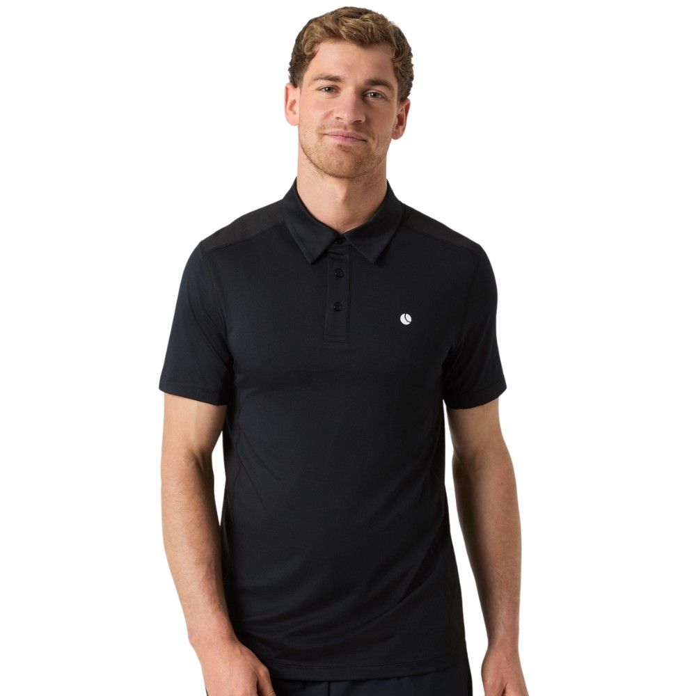 Björn Borg Ace Mesh Panel Polo - Black