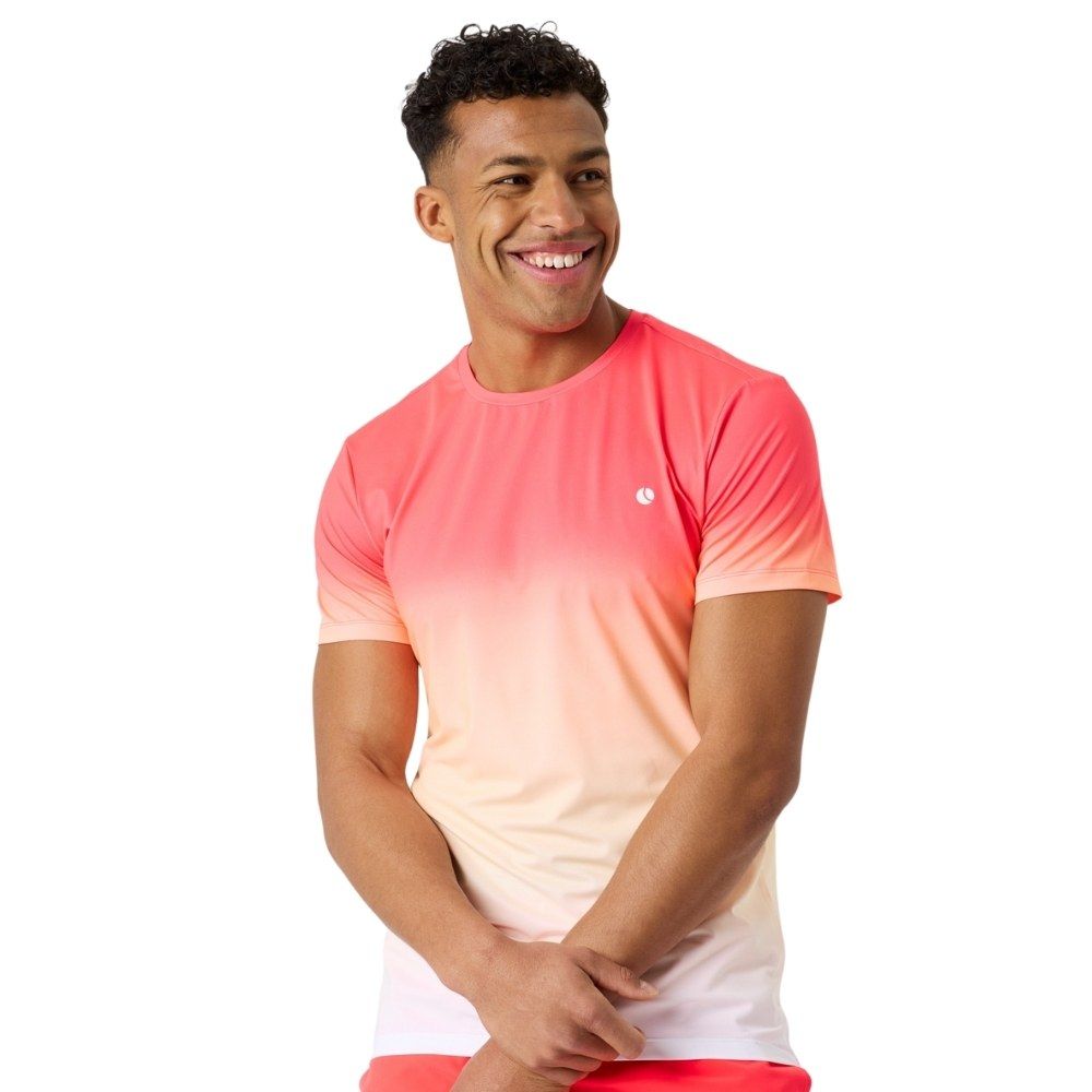 Björn Borg Ace Printed T-Shirt - Faded Pink