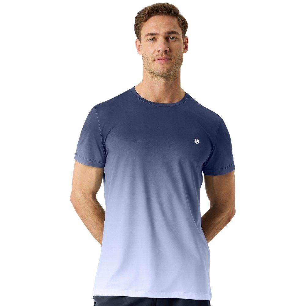 Björn Borg Ace Printed T-Shirt - Faded Blue