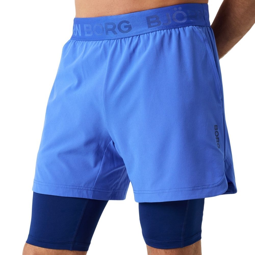 Björn Borg Borg 2-in-1 Shorts - Blue