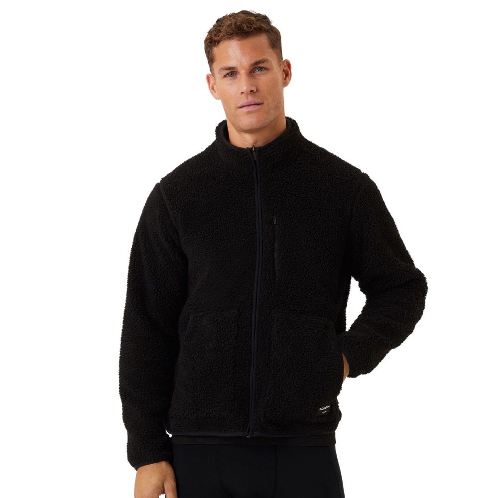 Björn Borg Centre Pile Fleece Jacket Black