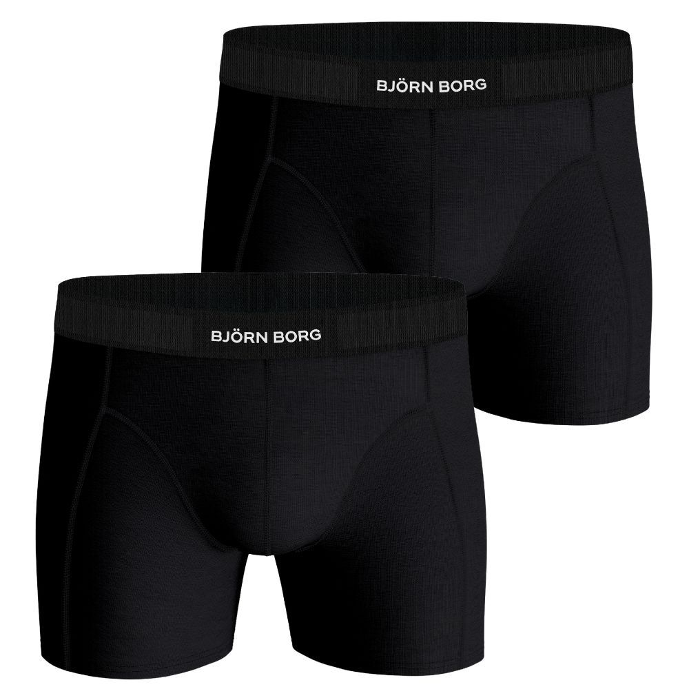 Björn Borg Lyocell Boxershort 2-Pack - Black