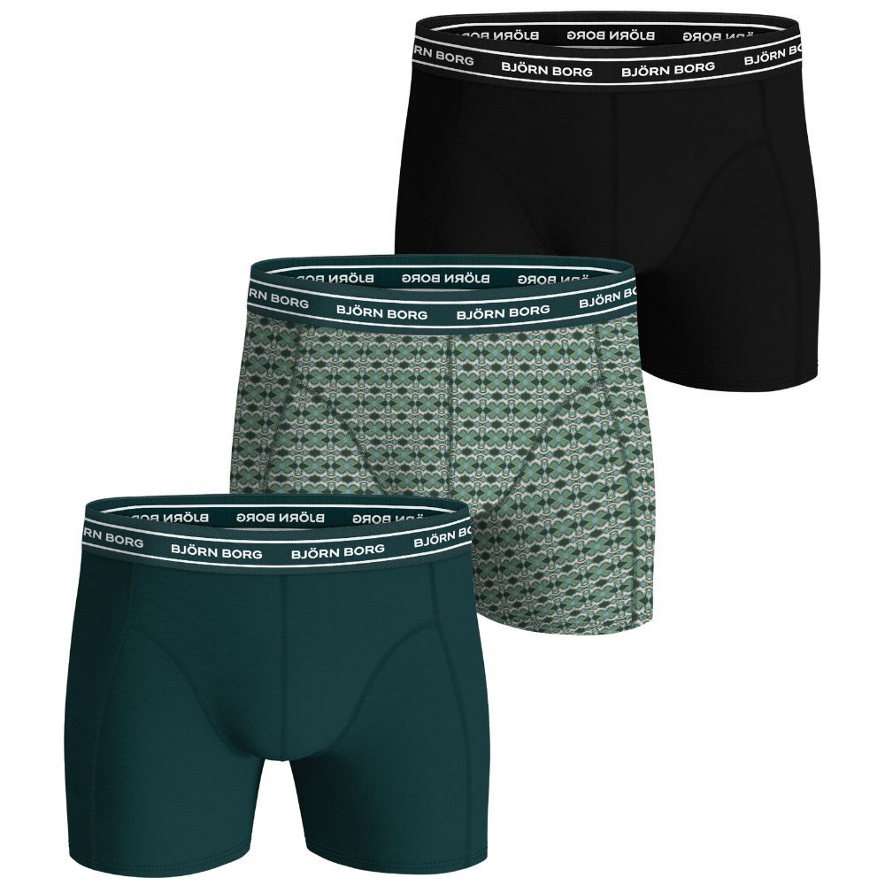 Björn Borg Premium Cotton Stretch Boxershort 3-Pack - Multi