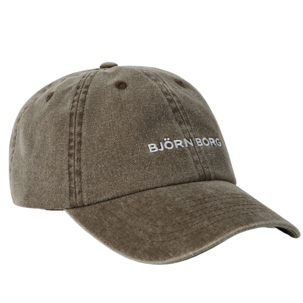Björn Borg Borg Washed Cap - Dark Green