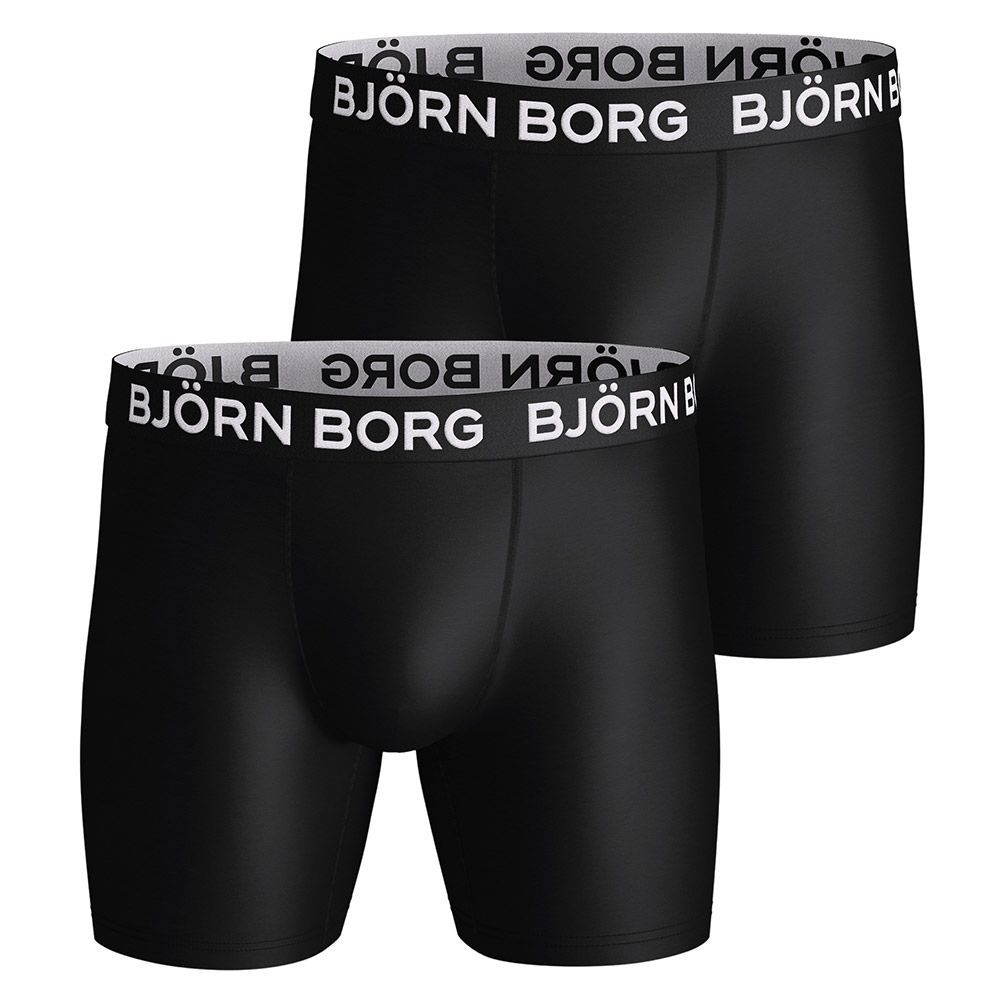 Björn Borg Performance Boxershort 2-Pack - Black