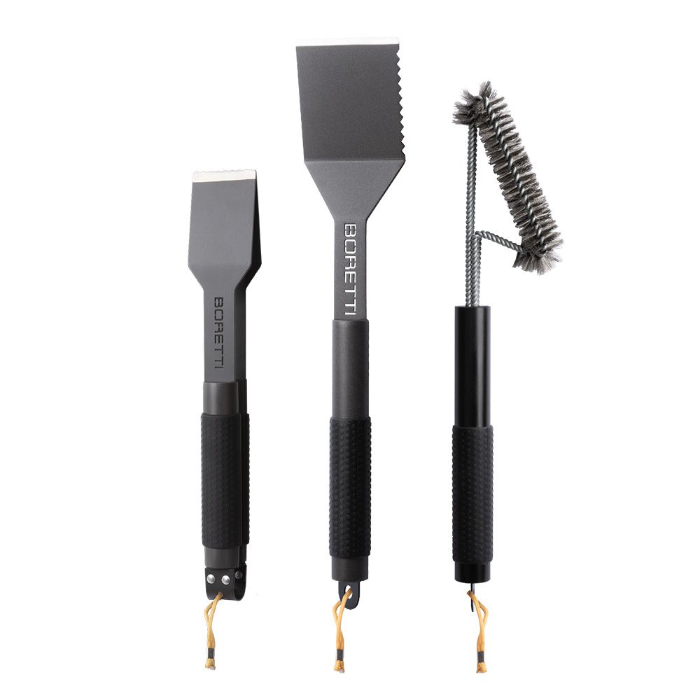 Boretti Set D'Outils Pour Barbecue 3 Pièces