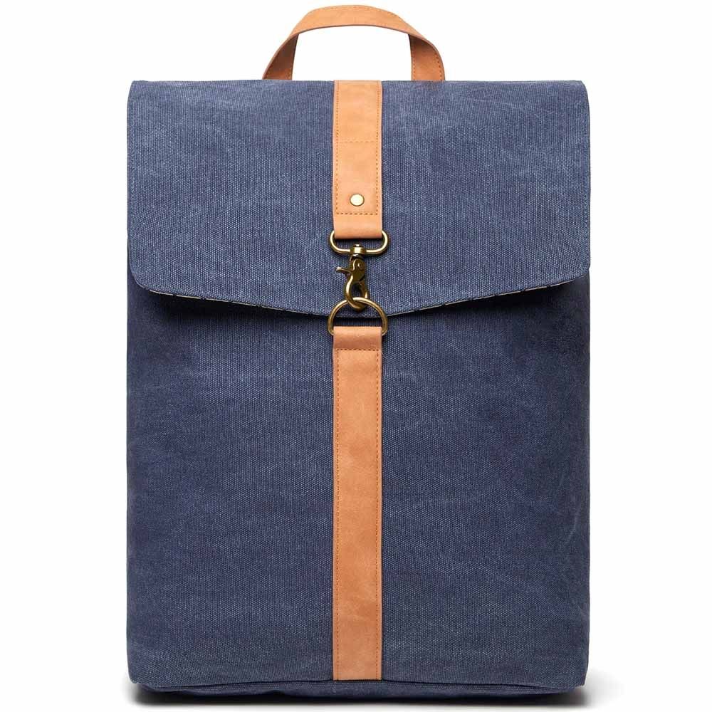 Bosler-rygsæk GRS Recycled Canvas - Blå