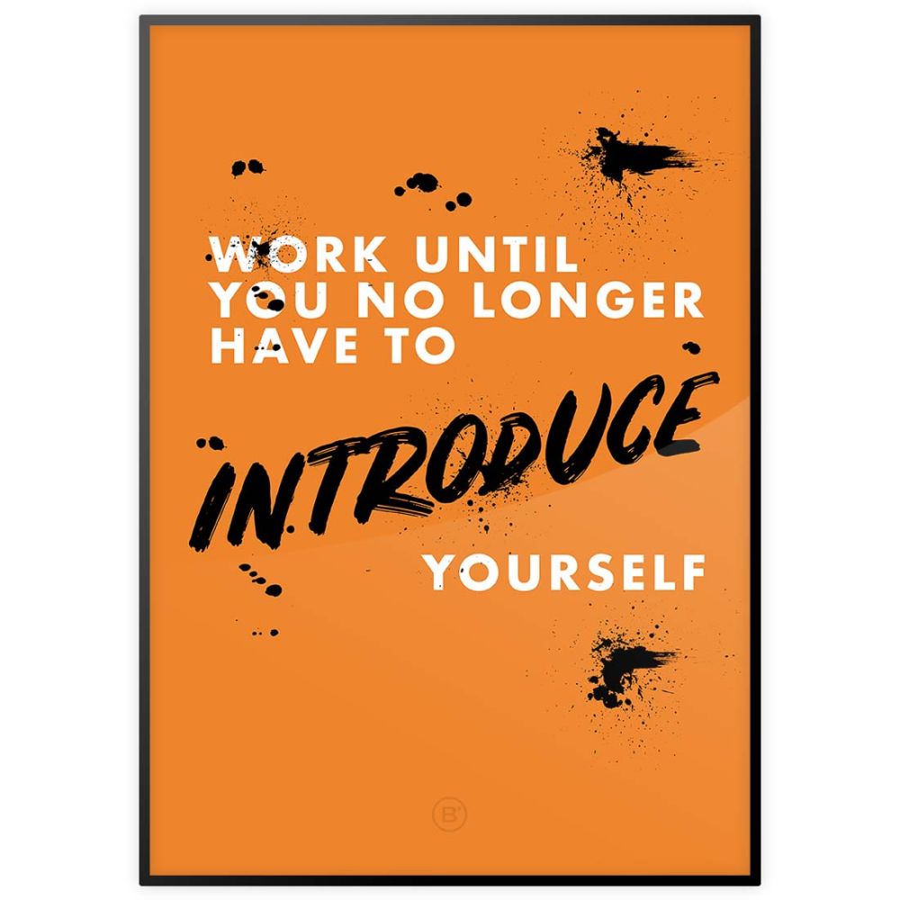 BVLLIN Motivational Poster Introduce