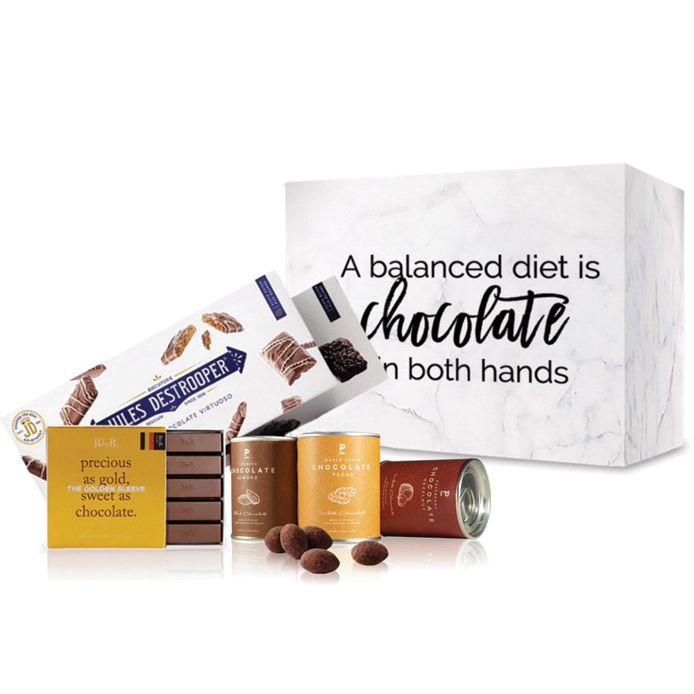 Chocolate Experience Box - Jules Destrooper, BBYB Chocolade, P-Stash