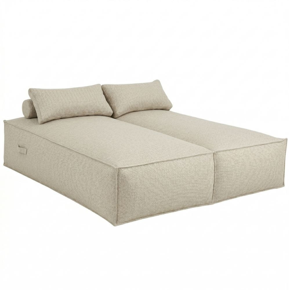 Zaque Marlie Floating Lounge Bed XL - Copa Beige
