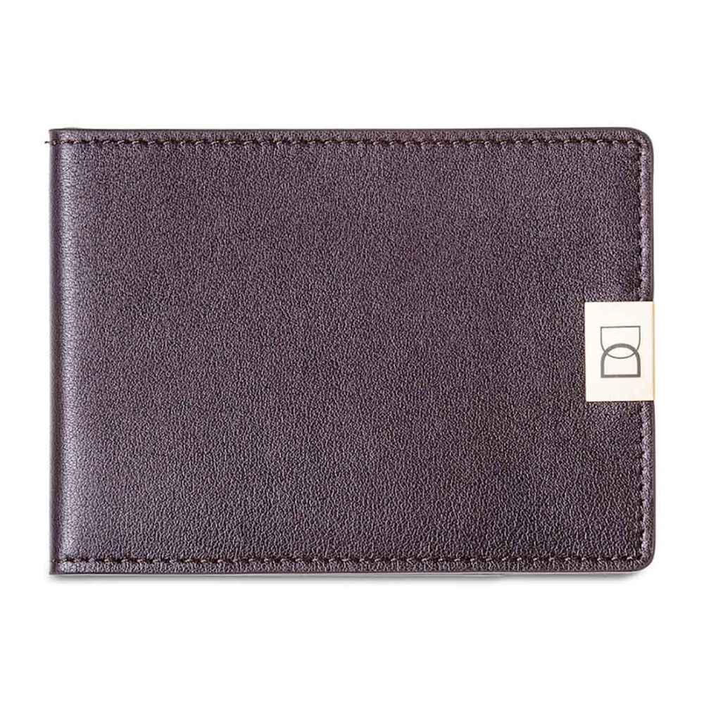 DUN wallets leather wallet brown