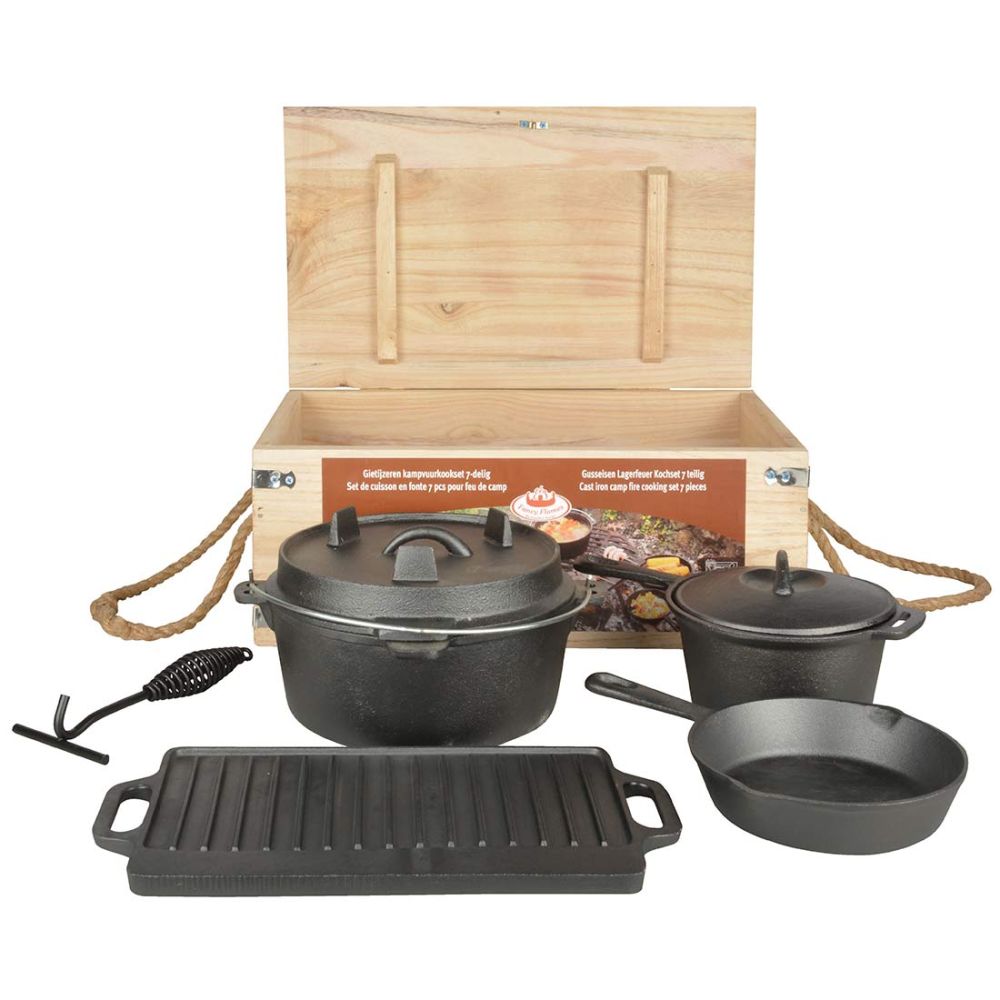 Esschert Design campfire cooking set