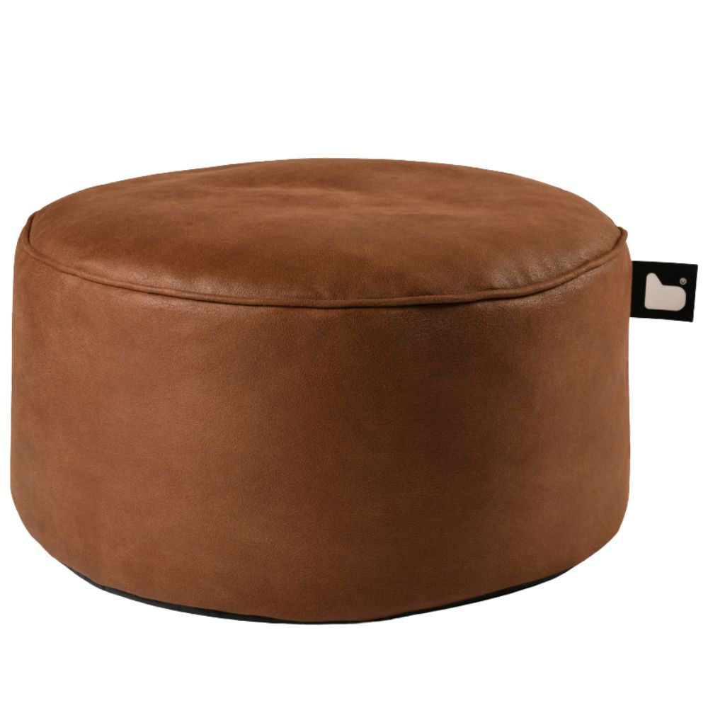 Extreme Lounging Indoor B-Poufe Leather Look - Brown