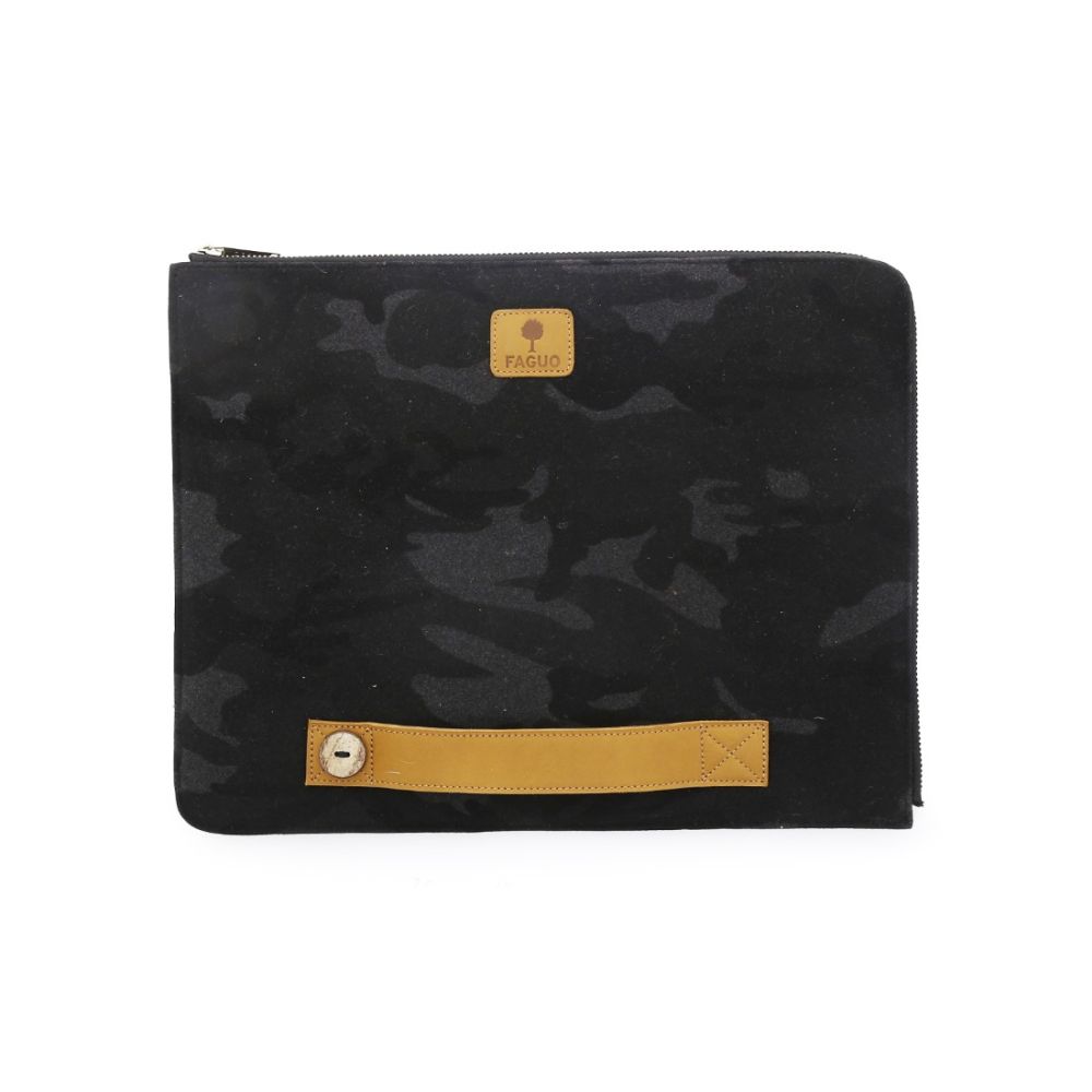 Faguo black camo laptop sleeve