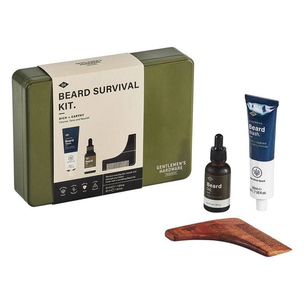 Gentlemen's Hardware Beard survival kit