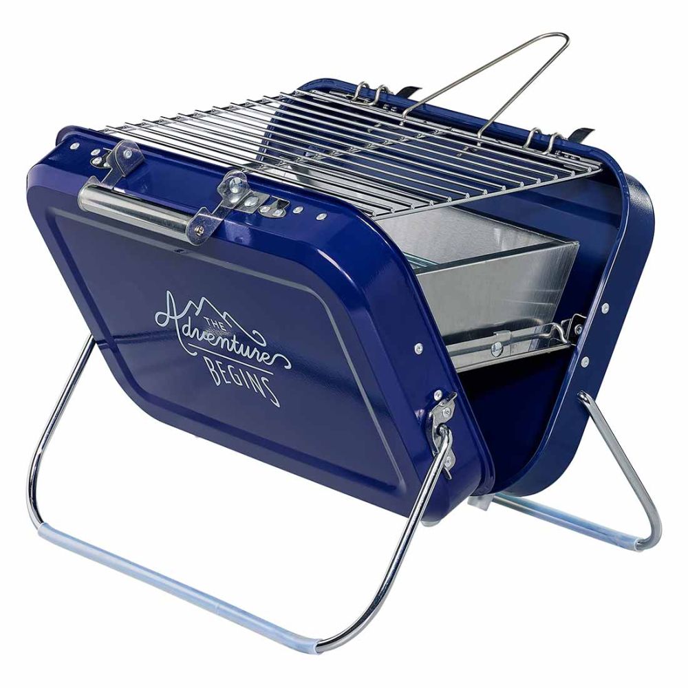 Gentleman's Hardware Suitcase Style Barbecue