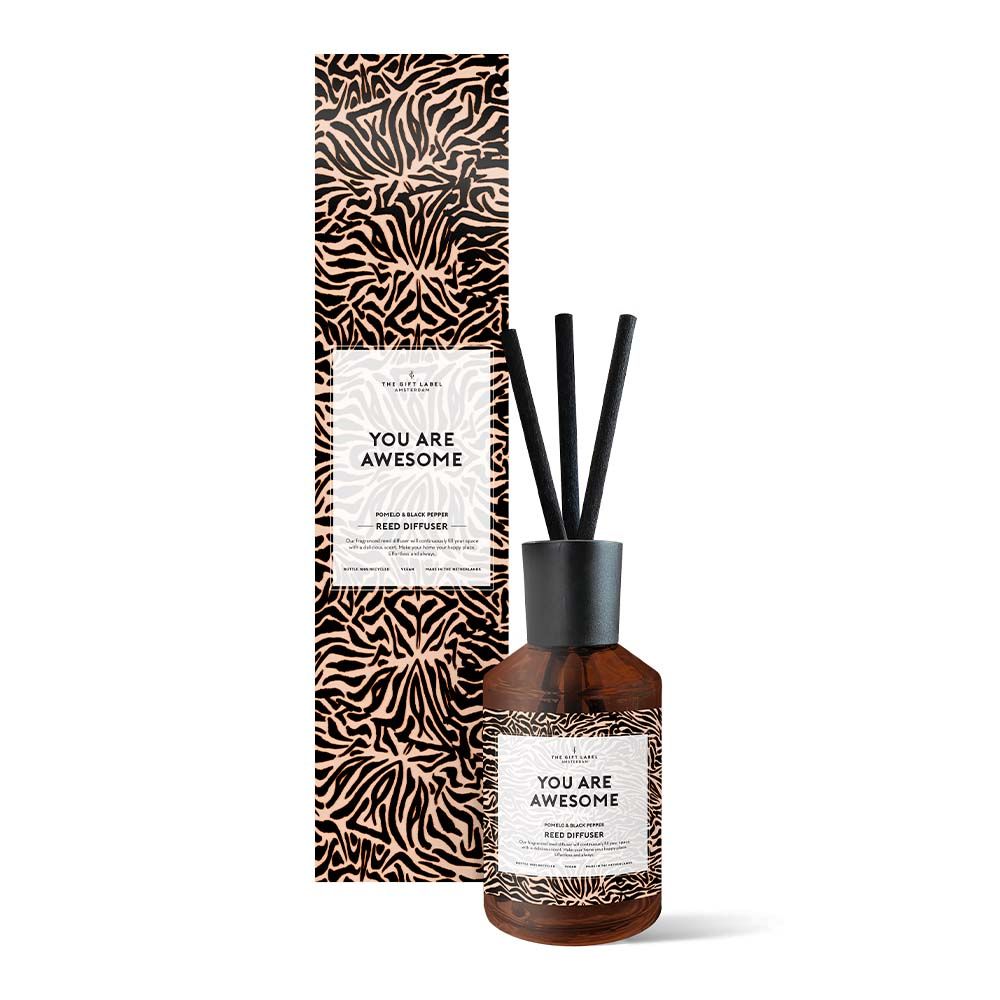 The Gift Label Reed Diffusor - You Are Awesome