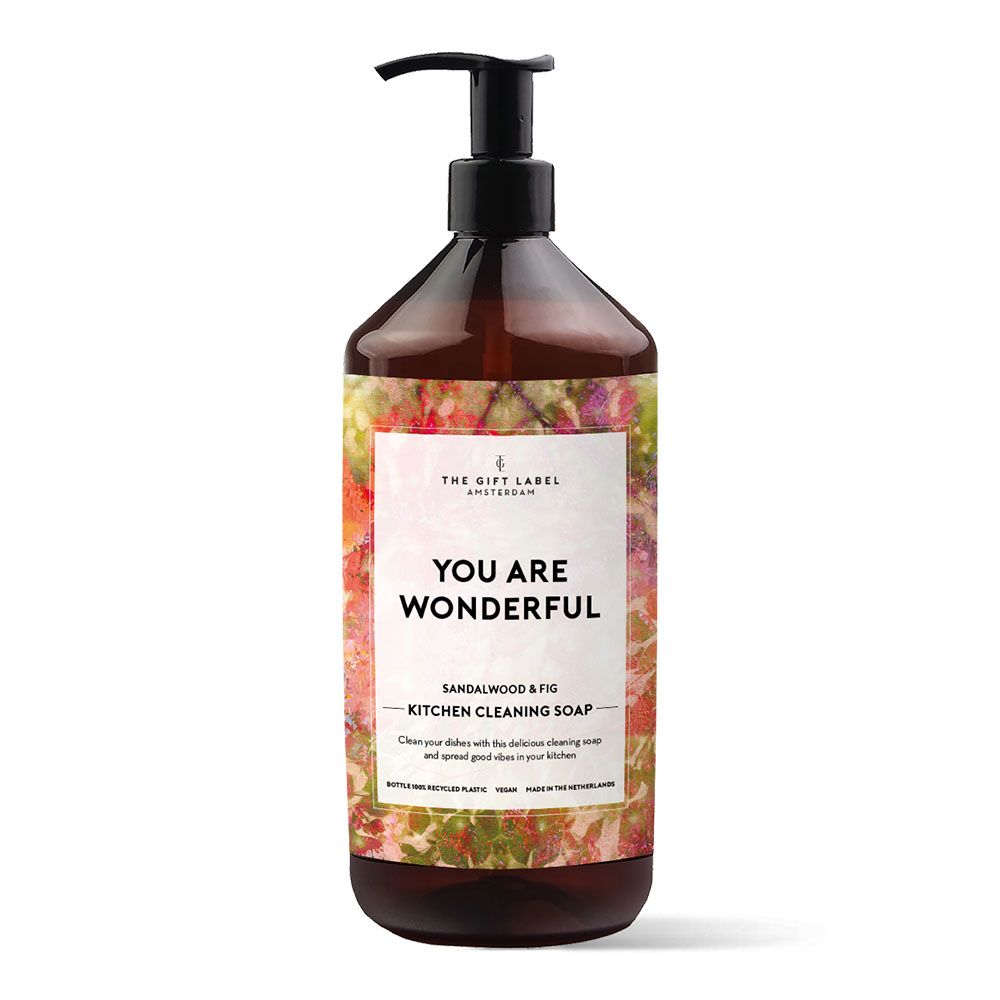The Gift Label Kitchen Soap - You Are Wonderful