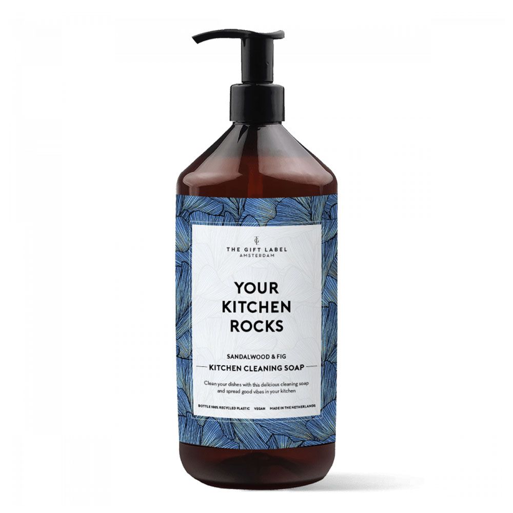 The Gift Label Savon De Nettoyage Pour La Cuisine - Your Kitchen Rocks