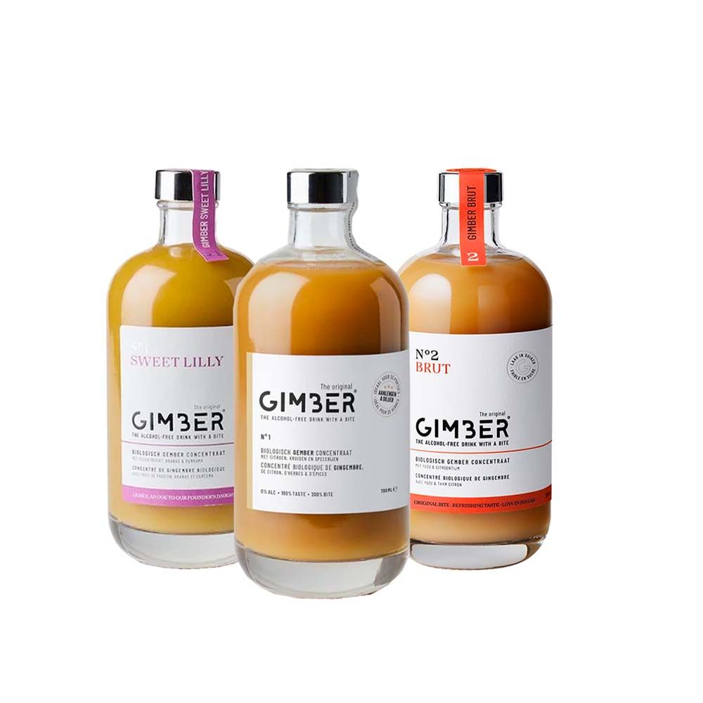 Gimber Sweet Lilly, Gimber Original, Gimber Brut