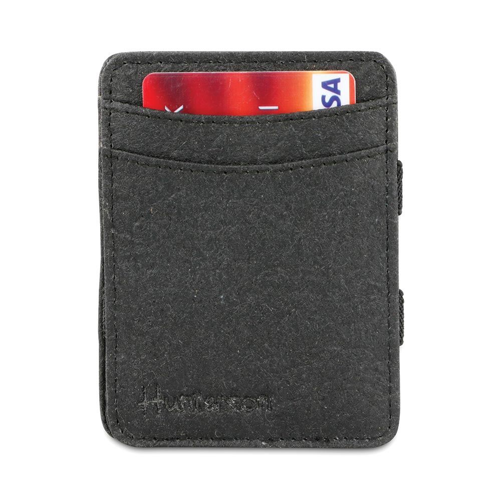 Hunterson Magic Vegan Wallet Charcoal